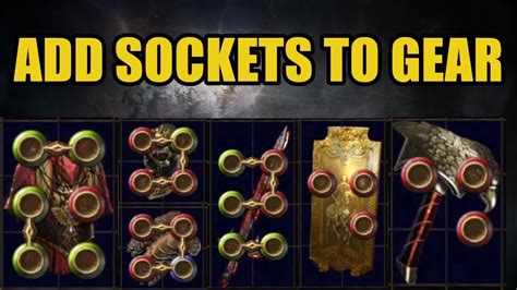 can you change sockets on mirrored items|In 3.19, you'll be able to find a new type of Oil that allows you to .